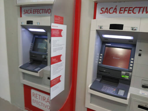banco Atm Banelco Banco Santander Rio